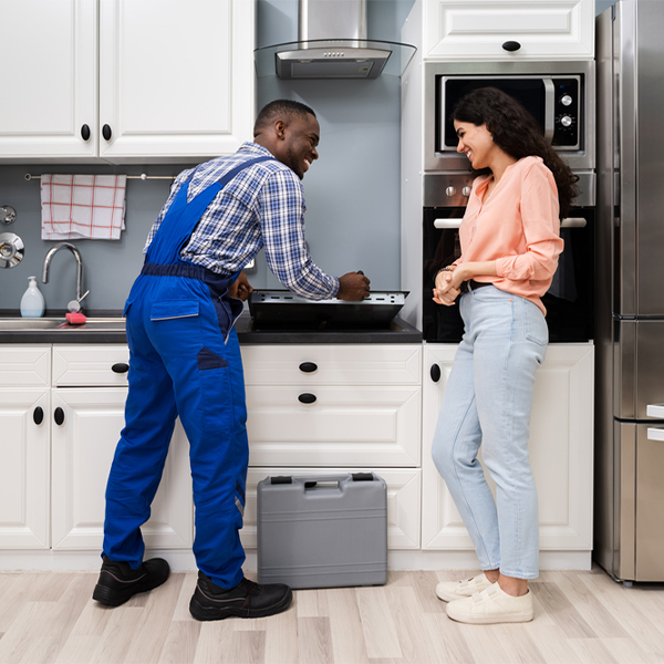 what kind of warranty do you offer on your cooktop repair services in Phenix VA